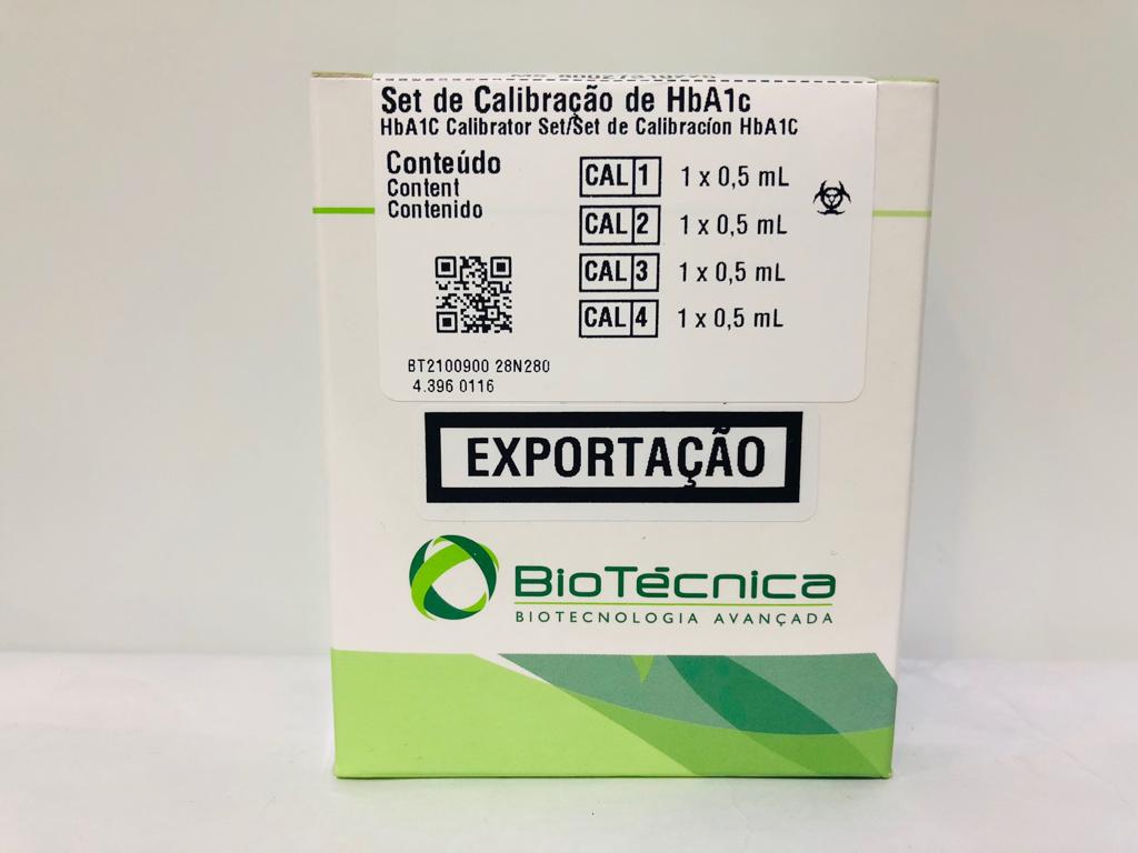 SET DE CALIBRACION DE HBA1C - (4X0,5) BIOTECNICA