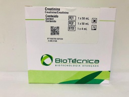 [1000700A] CREATININA - (1X50 + 1X50) BIOTECNICA